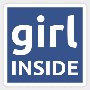 Girl Inside Sticker